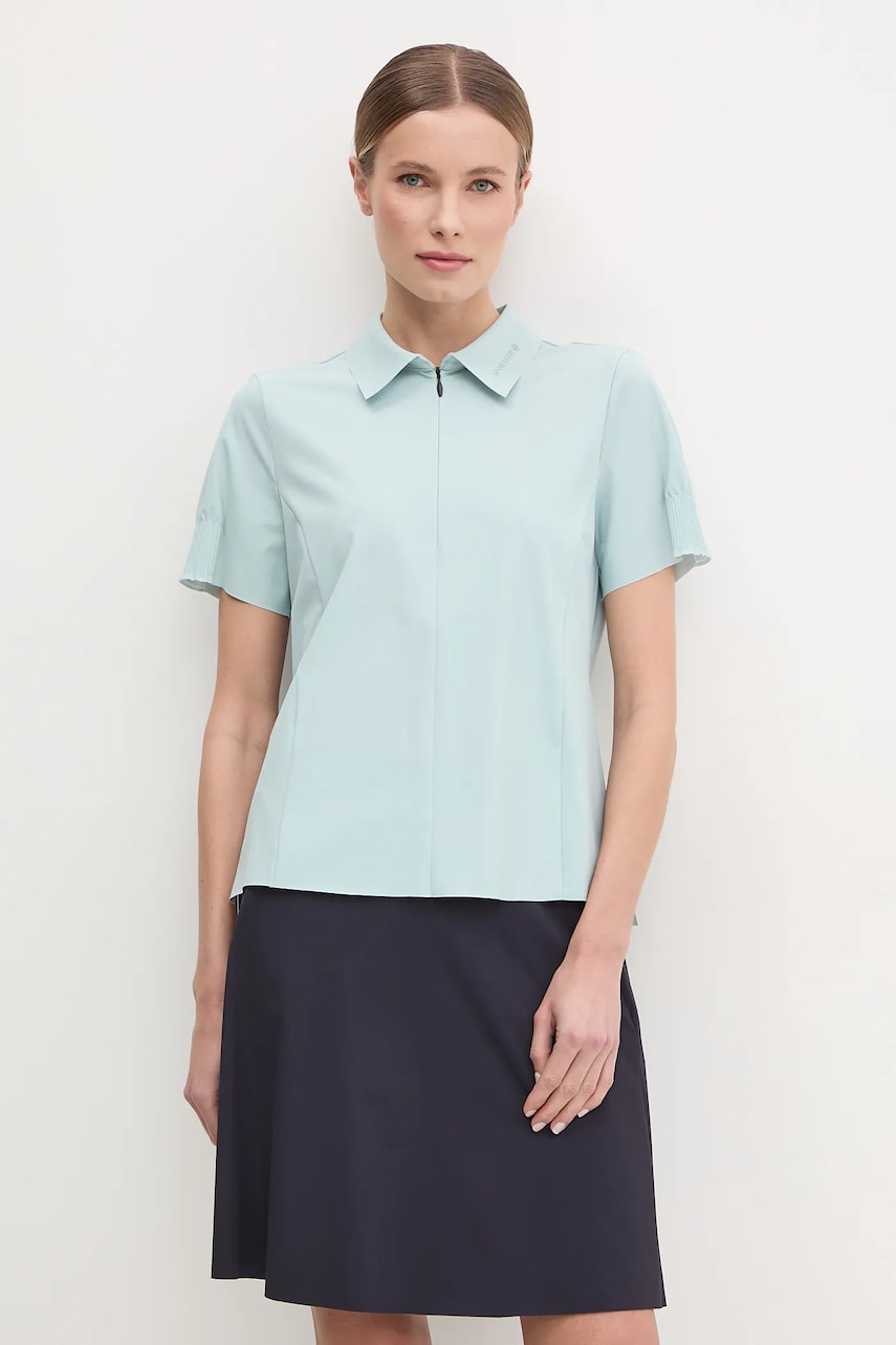Sportalm tricou polo femei, culoarea turcoaz, 250185 Sportalm tricou polo femei, culoarea turcoaz, 250185