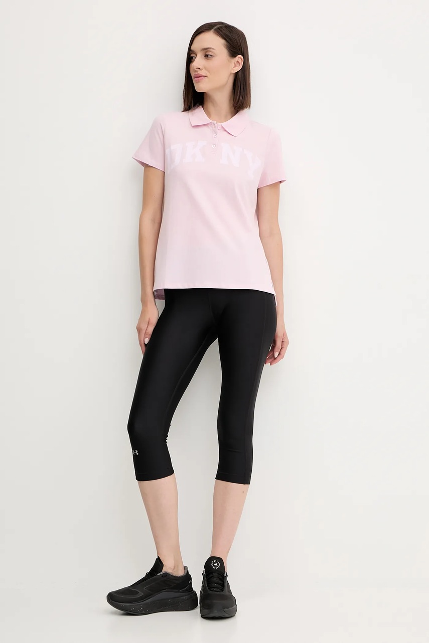 Поло Dkny женское цвет белый DP5T1213