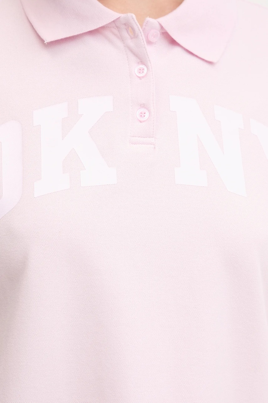 Πόλο Dkny χρώμα: άσπρο, DP5T1213 φωτογραφία