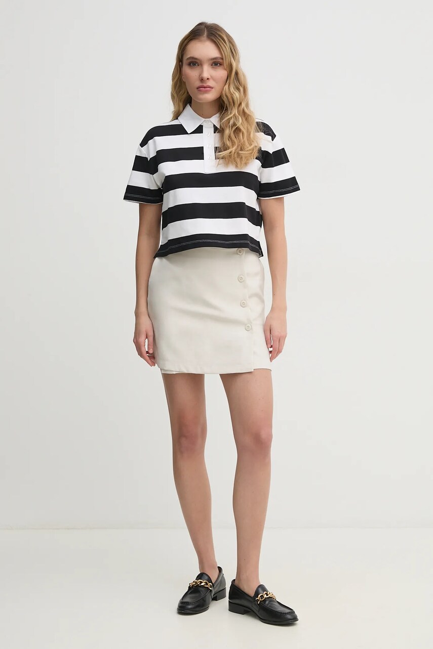 Поло Dkny женское цвет чёрный DJ5T1421 Поло Dkny женское цвет чёрный DJ5T1421