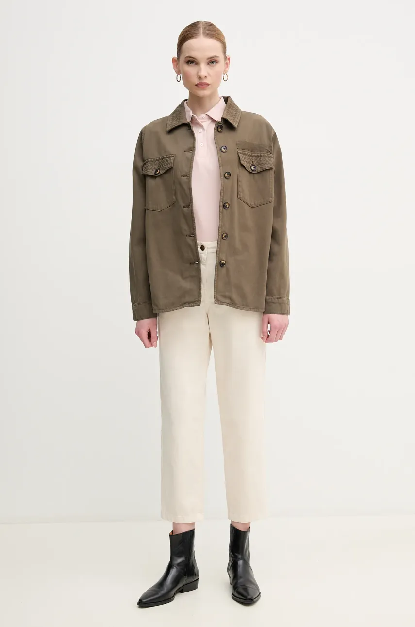 Поло Barbour Bowford женское цвет бежевый LML0886PI35 Поло Barbour Bowford женское цвет бежевый LML0886PI35