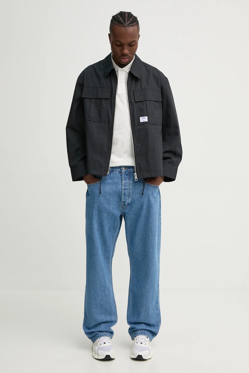 Хлопковое поло Tommy Jeans цвет бежевый однотонное DM0DM20745 Хлопковое поло Tommy Jeans цвет бежевый однотонное DM0DM20745