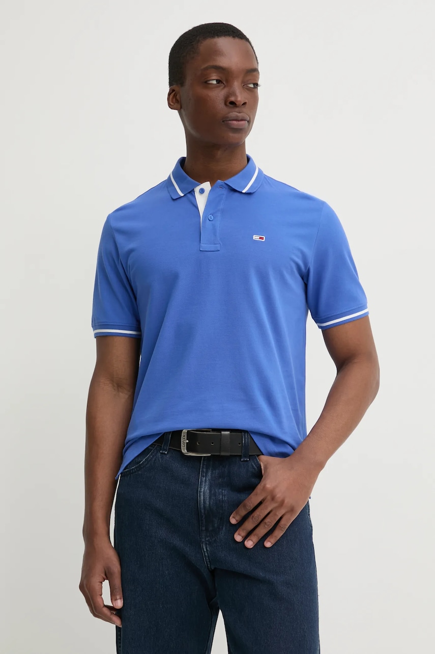 Bavlnené polo tričko Tommy Jeans