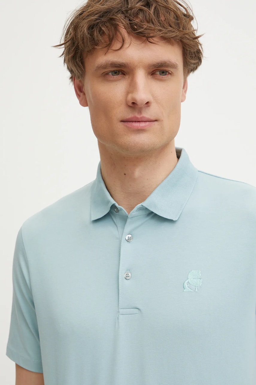 Polo tričko Karl Lagerfeld