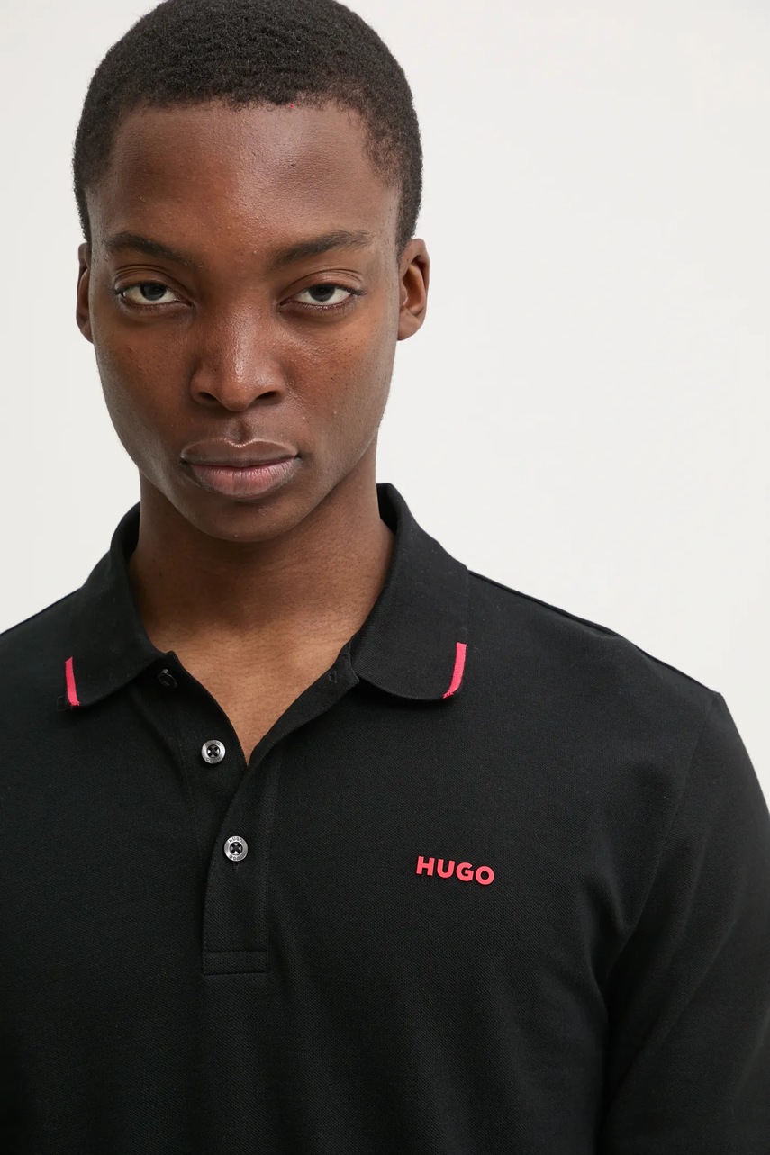 Tričko s dlouhým rukávem HUGO (obrázek 4)