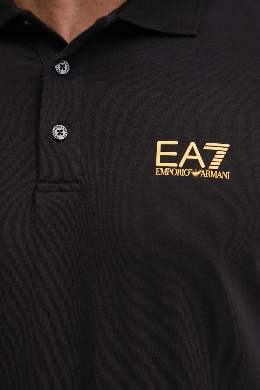 EA7 Emporio Armani polo tričko pánske bavlnené s elastanom.