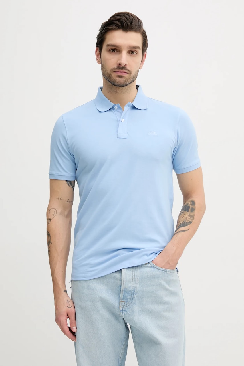 Lindbergh tricou polo barbati, neted, 30-404016 Lindbergh tricou polo barbati, neted, 30-404016