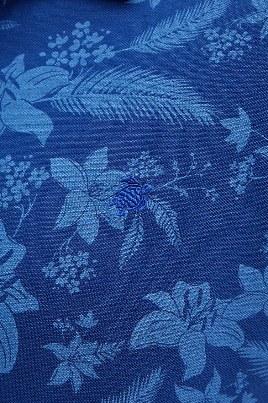 Bavlněné polo tričko Vilebrequin MOUSSURE (obrázek 4)