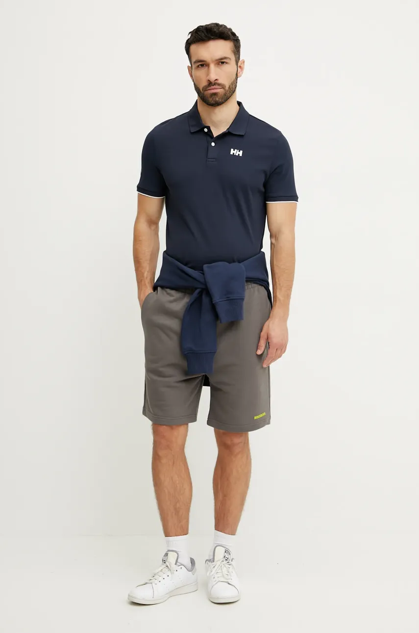 Поло Helly Hansen OCEAN мужское цвет синий с принтом 34367 Поло Helly Hansen OCEAN мужское цвет синий с принтом 34367