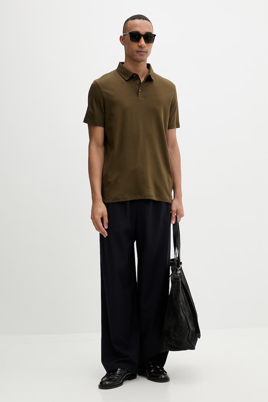 Calvin Klein polo tričko pánske bavlnené