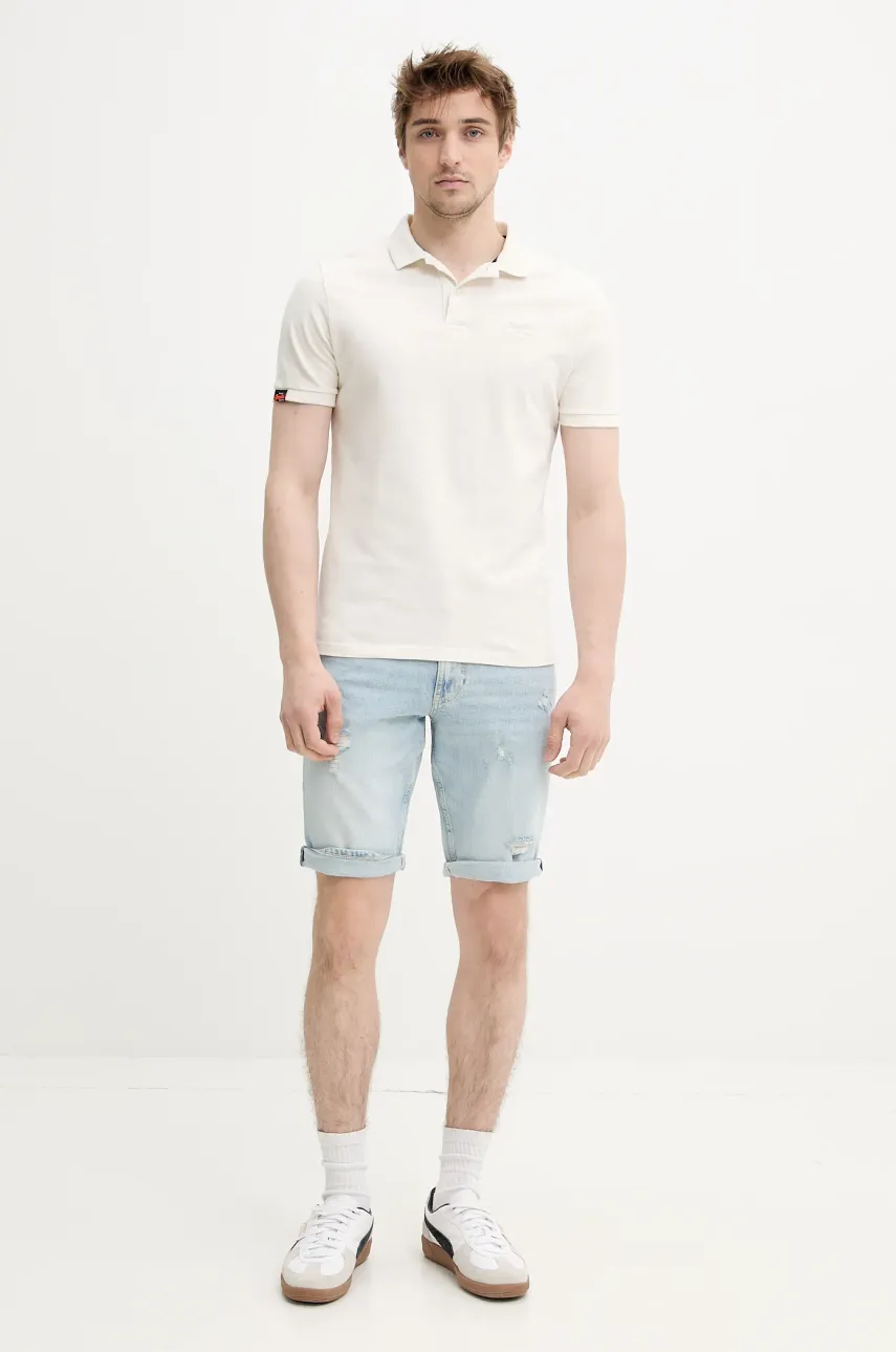 Bavlněné polo tričko Superdry