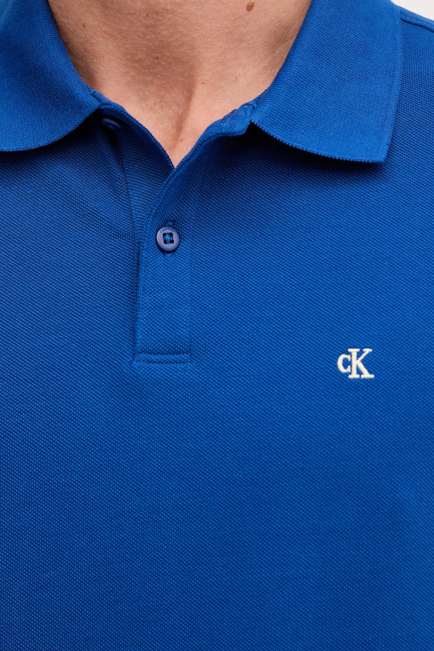 Calvin Klein Jeans polo tričko pánske bavlnené
