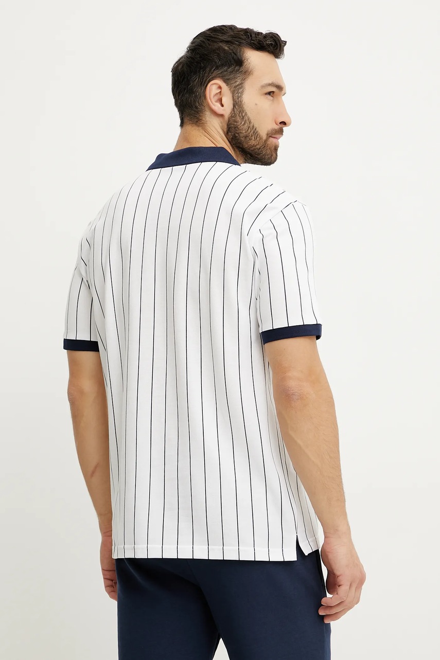 Βαμβακερό μπλουζάκι πόλο Fila Linter φωτογραφία