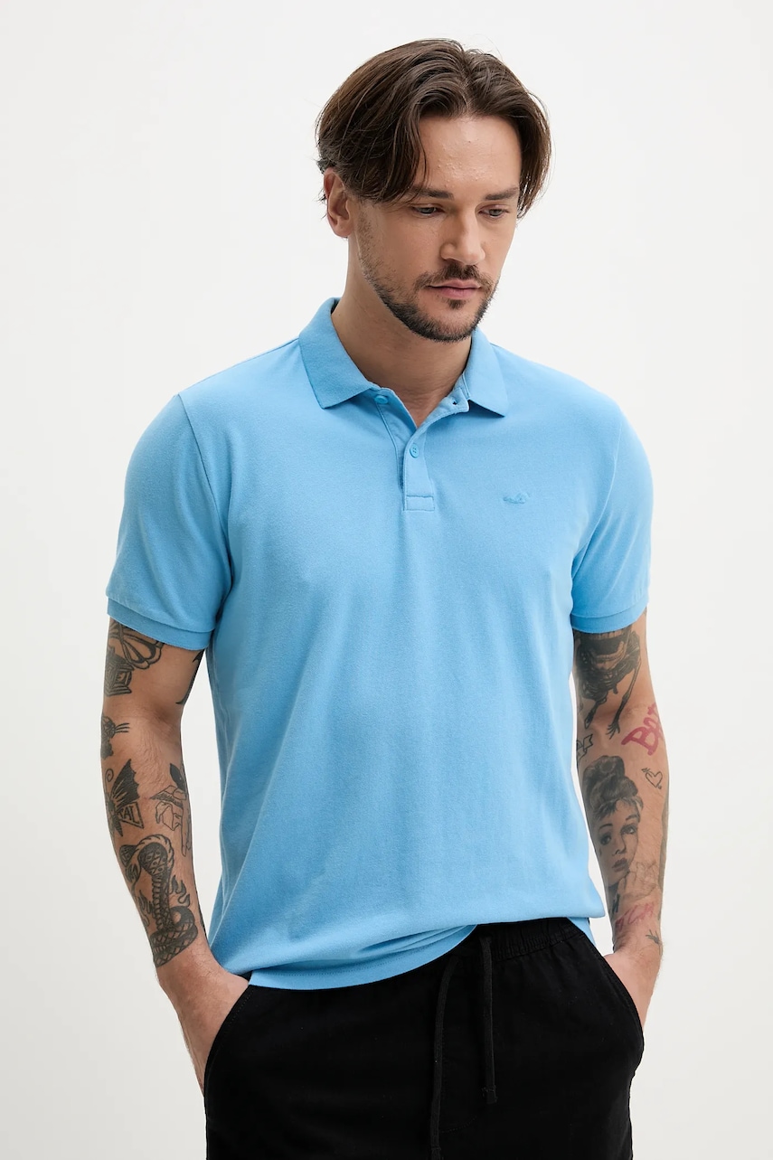 Hollister Co. tricou polo barbati, neted, KI324-5168 Hollister Co. tricou polo barbati, neted, KI324-5168