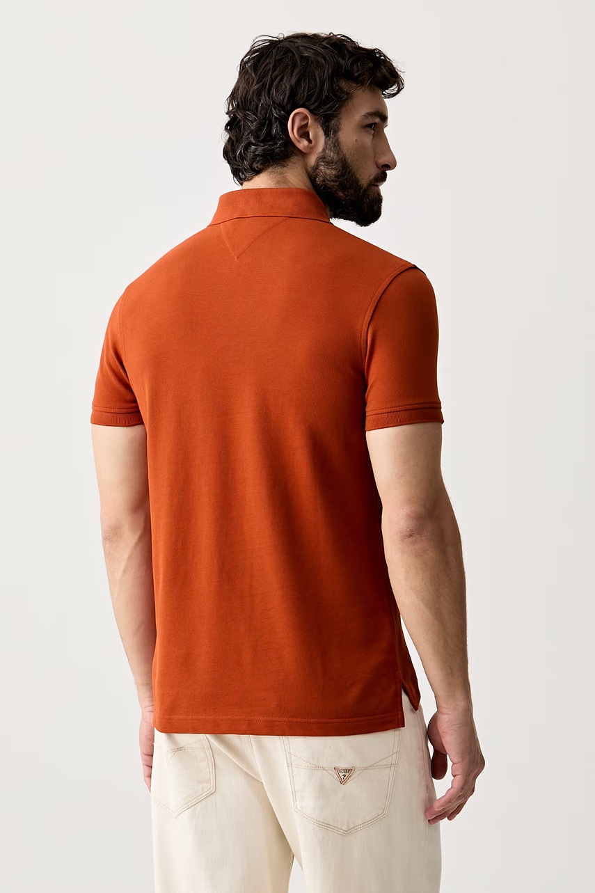 Tommy Hilfiger polo tričko bavlnené s elastanom