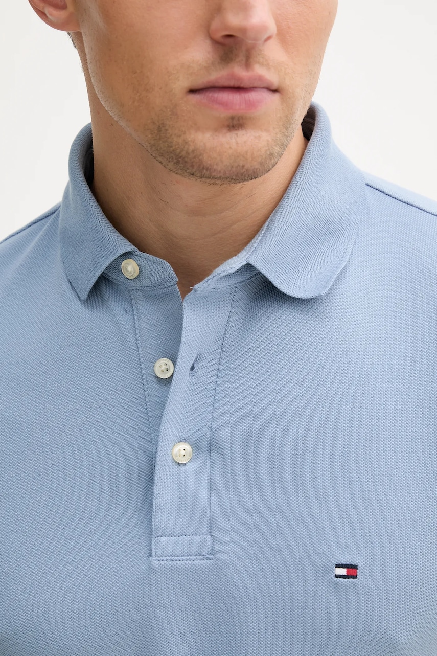 Tommy Hilfiger polo tričko bavlnené s elastanom