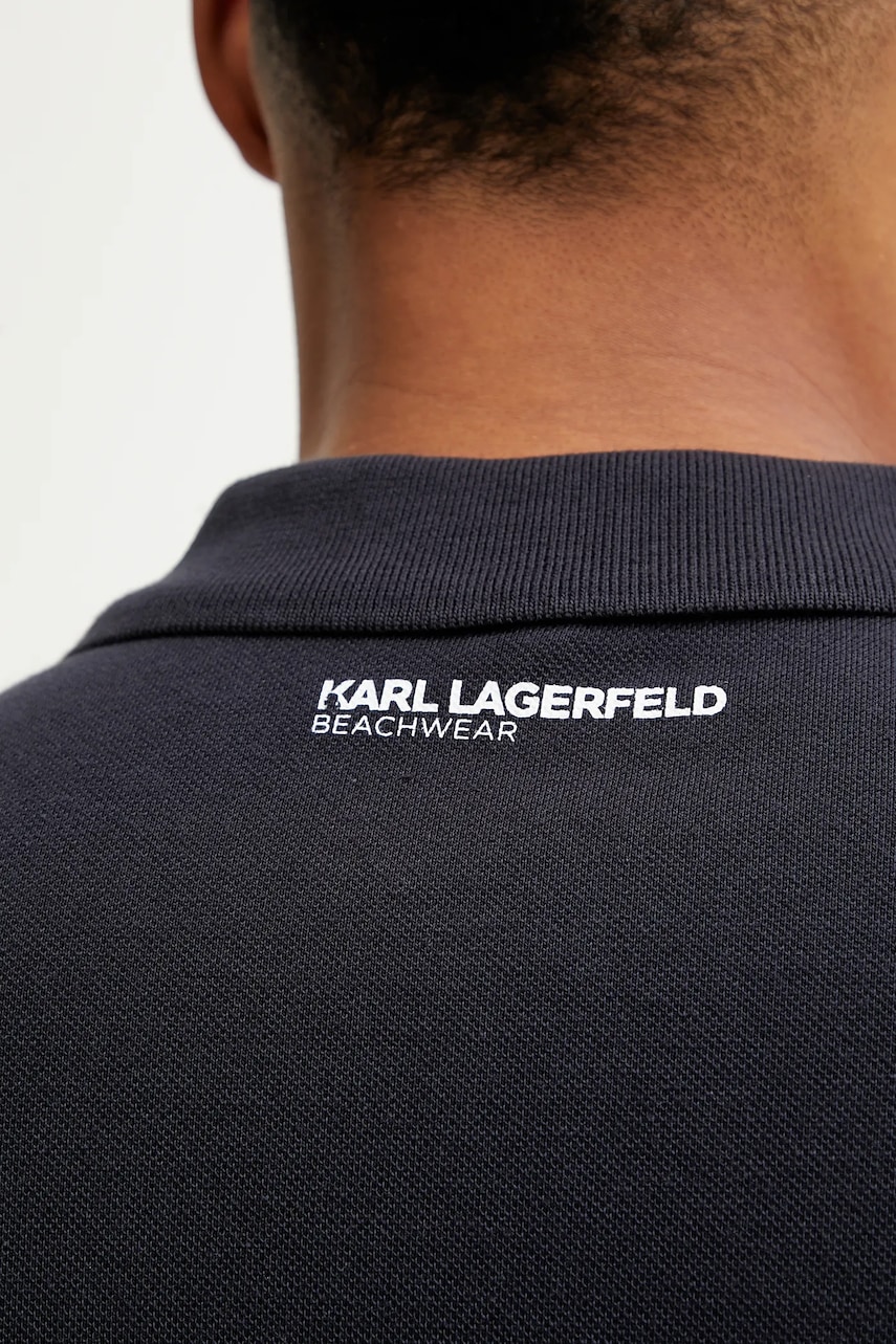 Bavlnené polo tričko Karl Lagerfeld