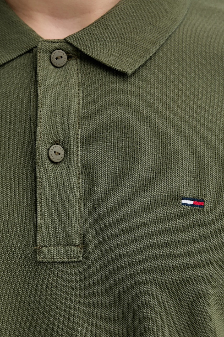 Tommy Jeans polo tričko pánske bavlnené