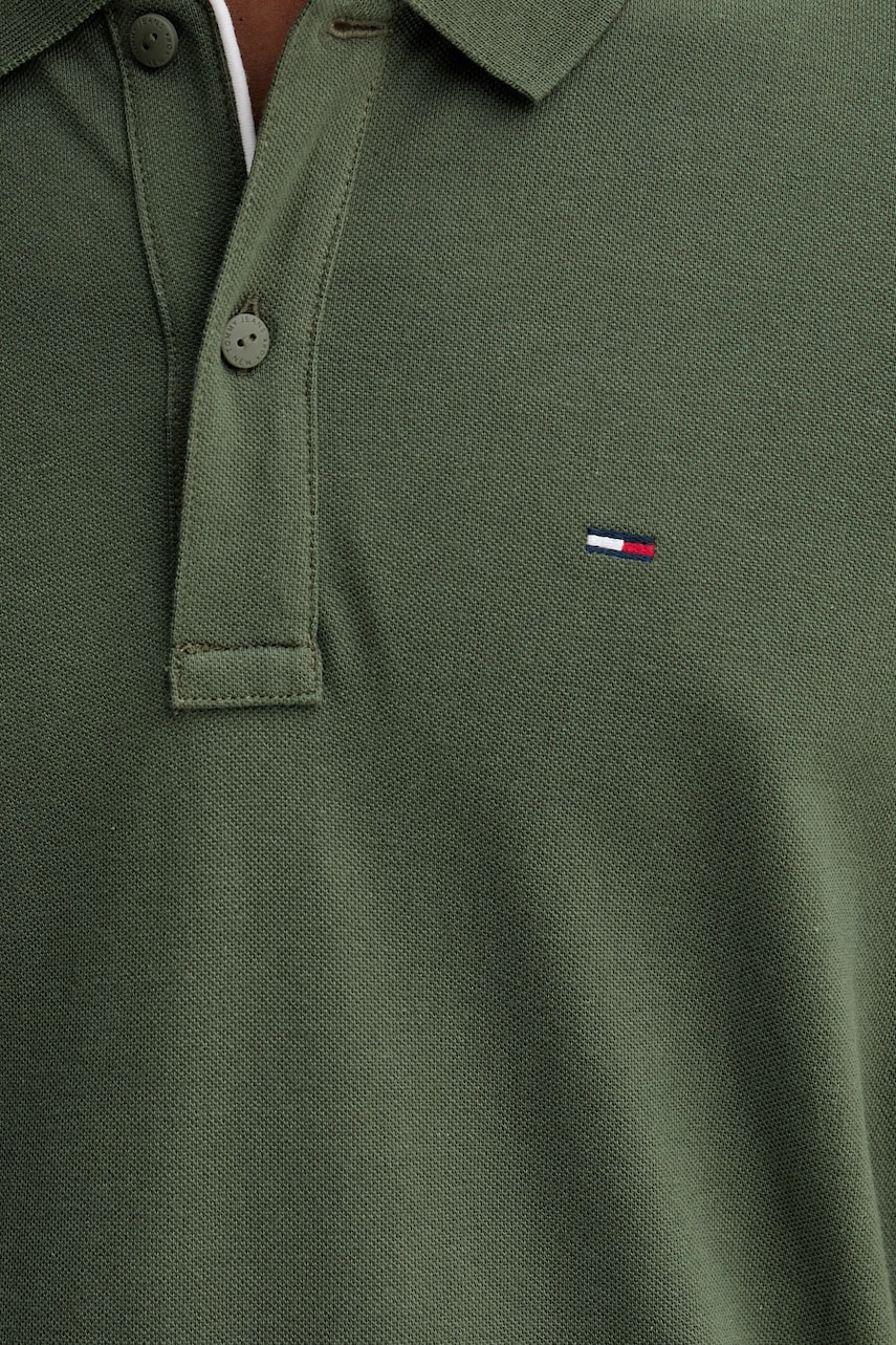 Tommy Jeans polo tričko pánske bavlnené