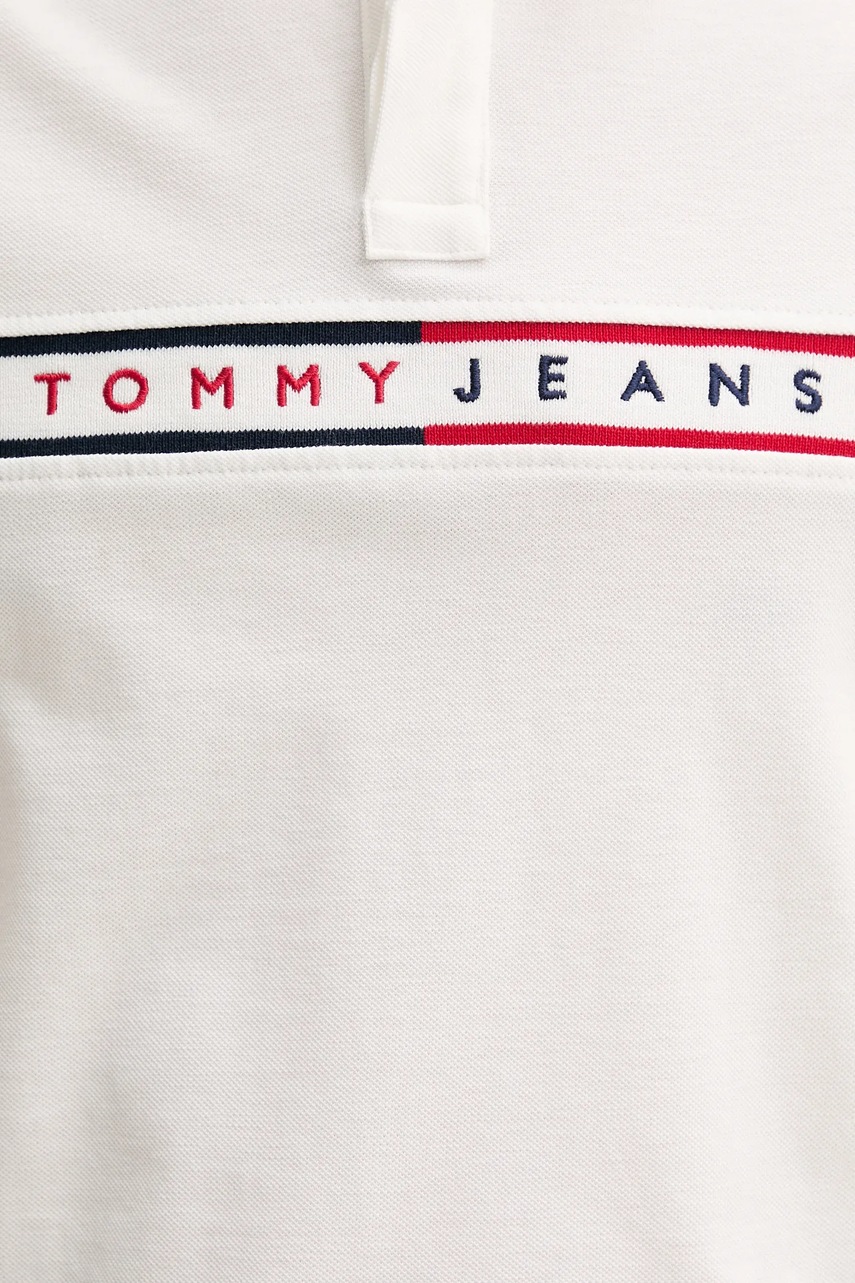 Bavlněné polo tričko Tommy Jeans