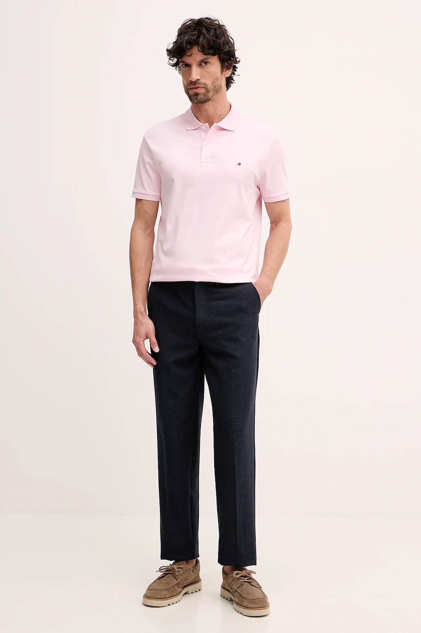 Tommy Hilfiger polo tričko pánske bavlnené