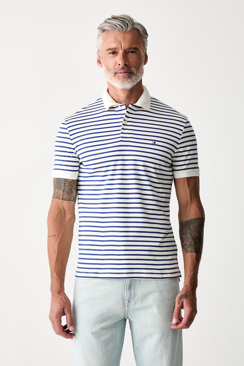 Tommy Hilfiger πόλο ανδρικό βαμβακερό