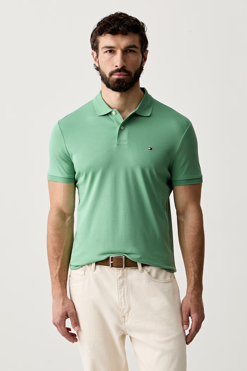 Tommy Hilfiger polo tričko pánske bavlnené
