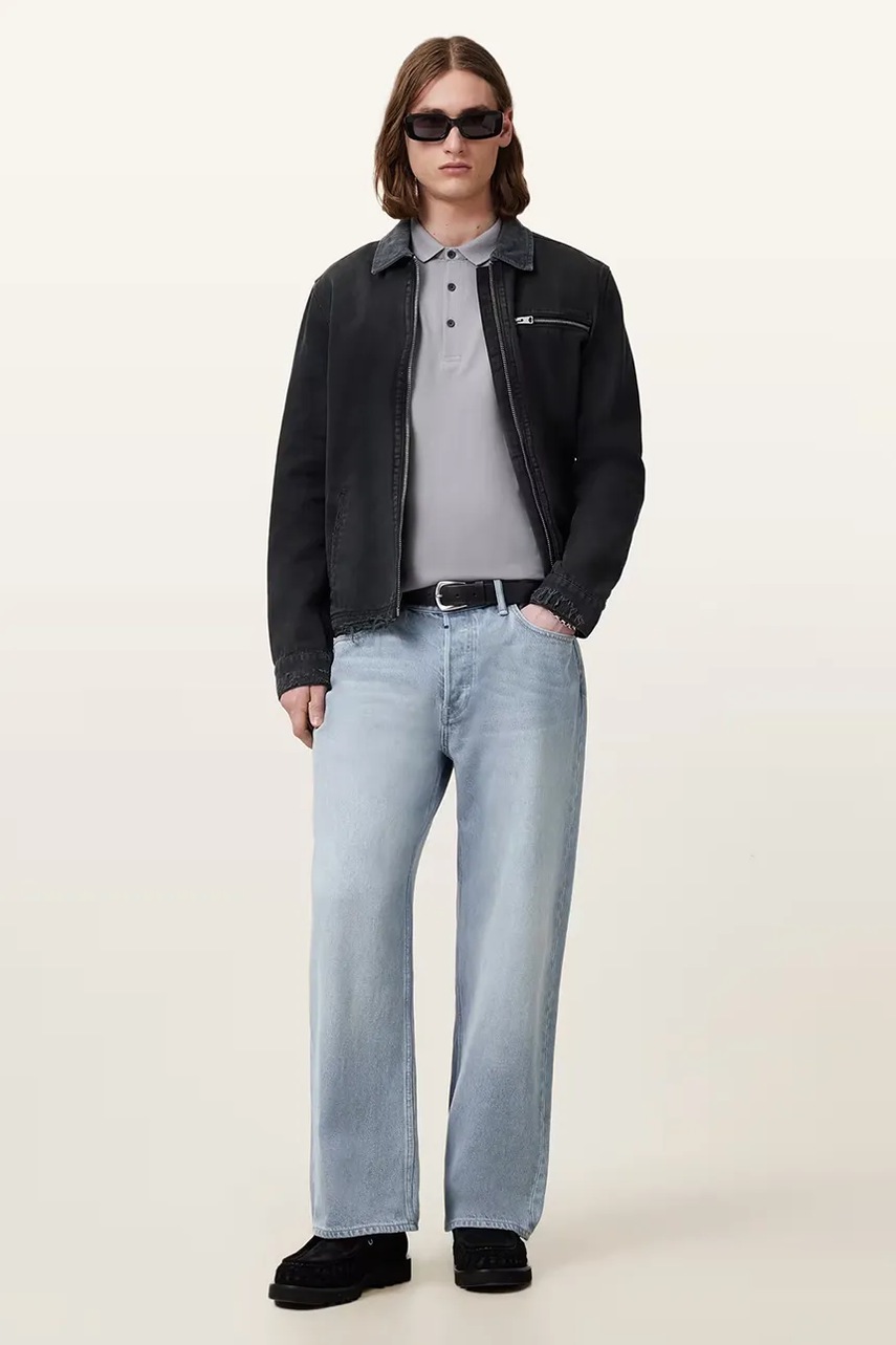 Bavlněné polo tričko AllSaints REFORM 2-pack (obrázek 7)