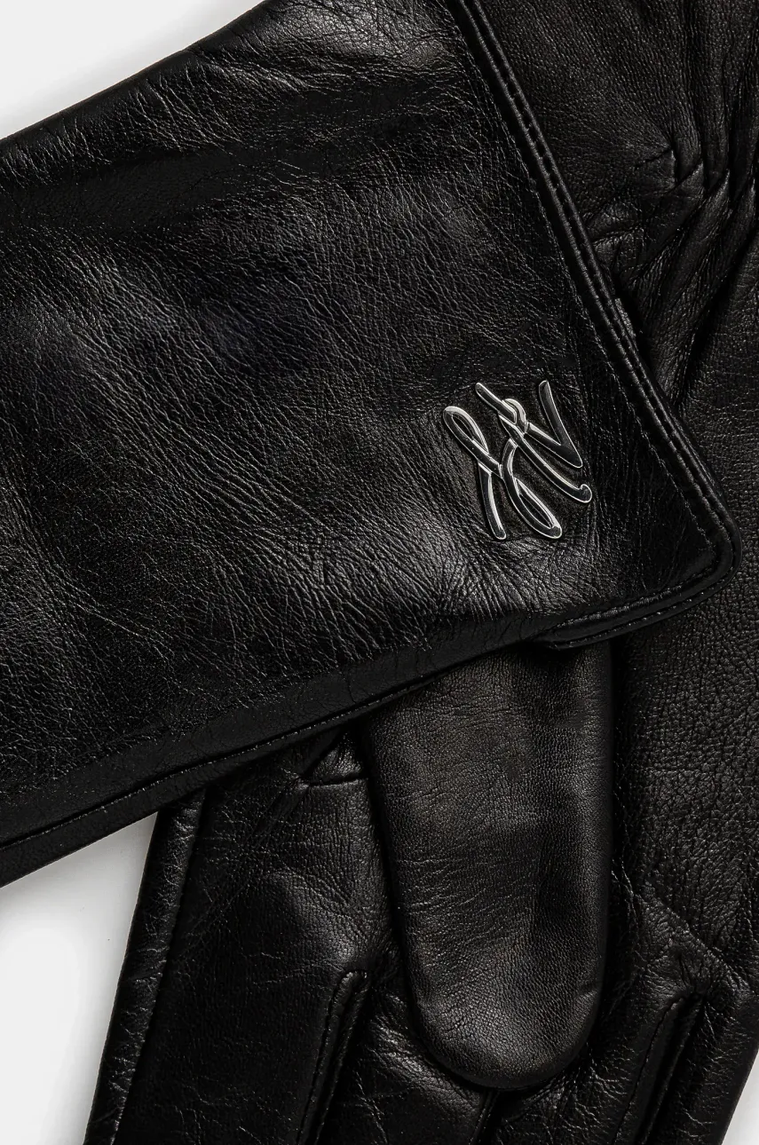 Перчатки Karl Lagerfeld женские цвет чёрный A1W33146 Перчатки Karl Lagerfeld женские цвет чёрный A1W33146