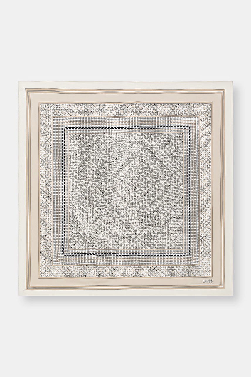 BOSS eșarfă femei de mătase Lainy