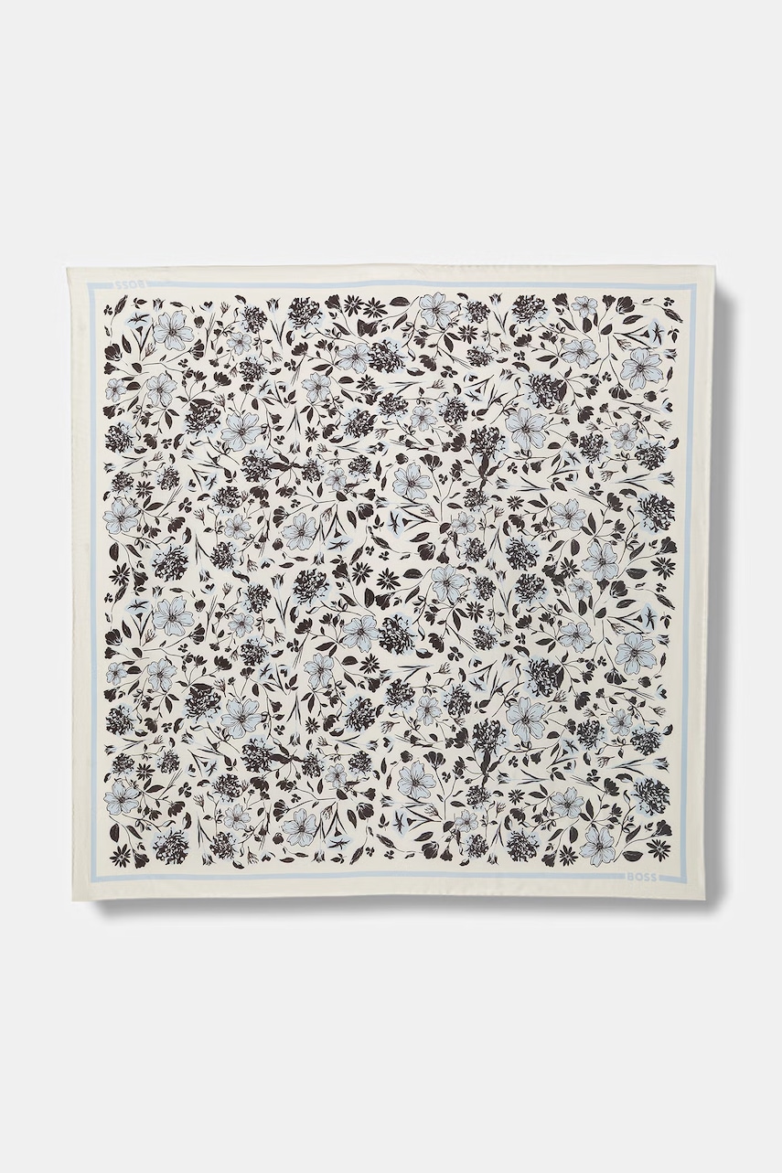 BOSS eșarfă femeiască de mătase Lainy