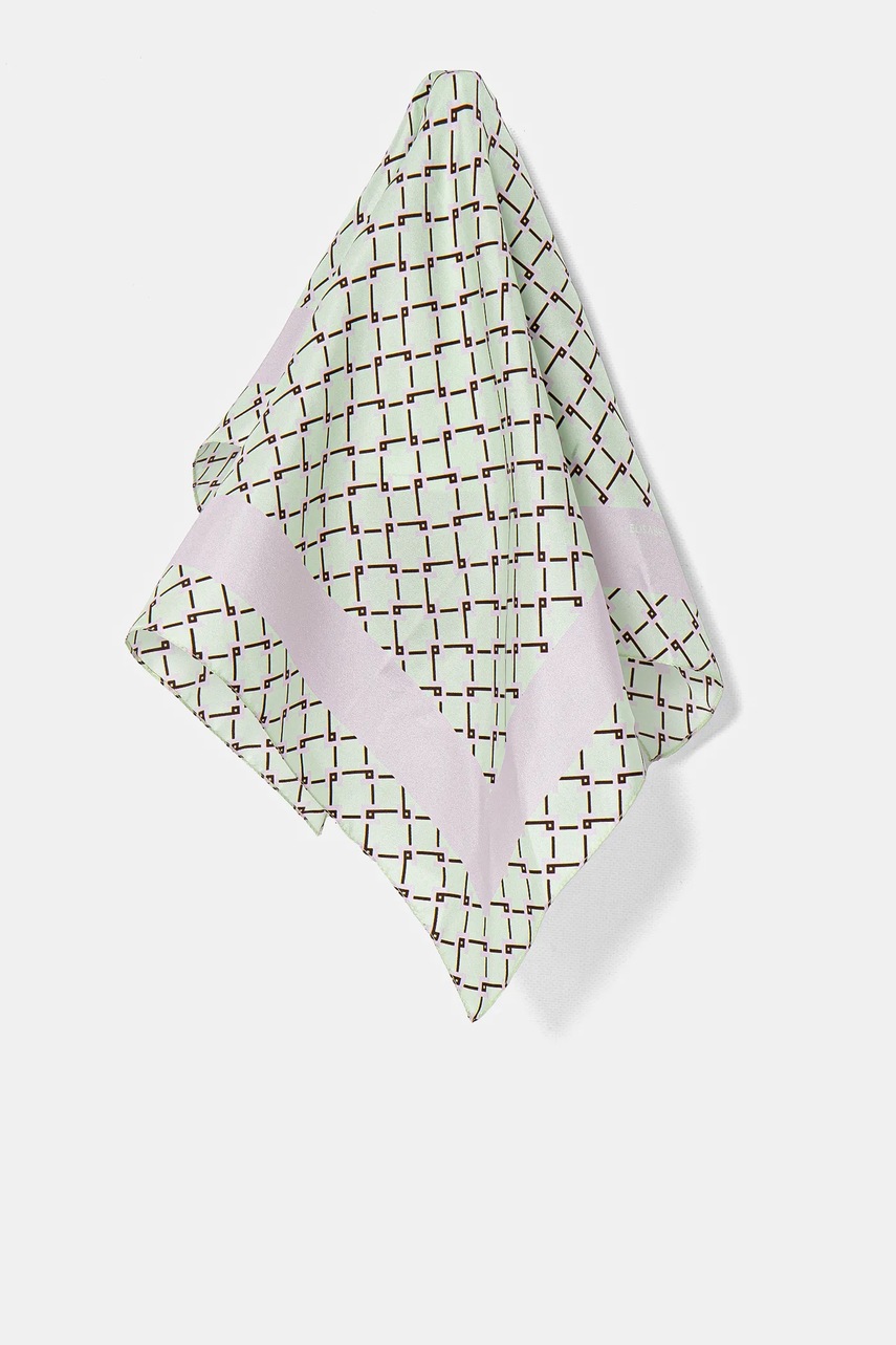 Elisabetta Franchi esarfa de matase femei, modelator, FO05F51E2