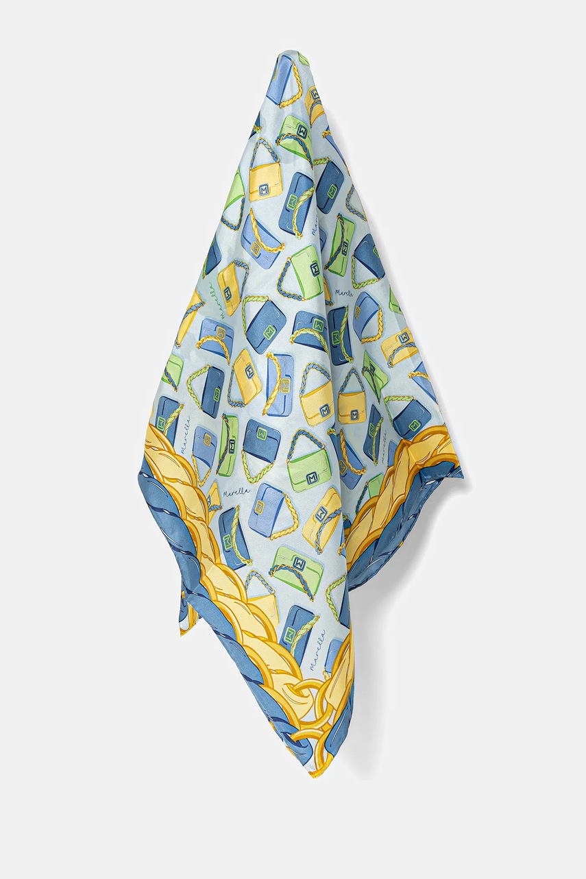 Marella eșarfă de mătase FIDA femei, cu imprimeu, 2513541026200