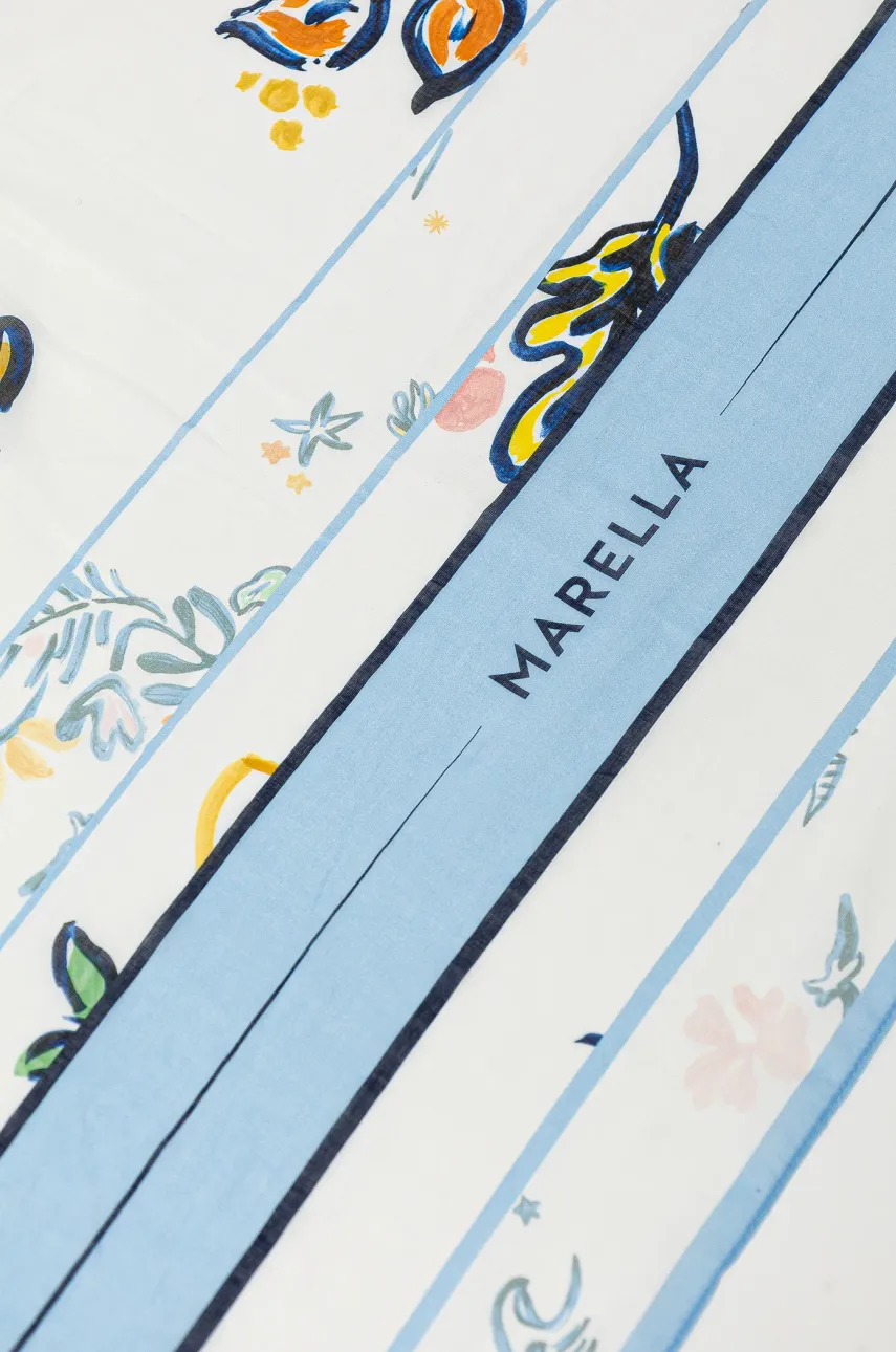 Хлопковый шарф Marella IMMERSO женская узор 2513541107200 Хлопковый шарф Marella IMMERSO женская узор 2513541107200