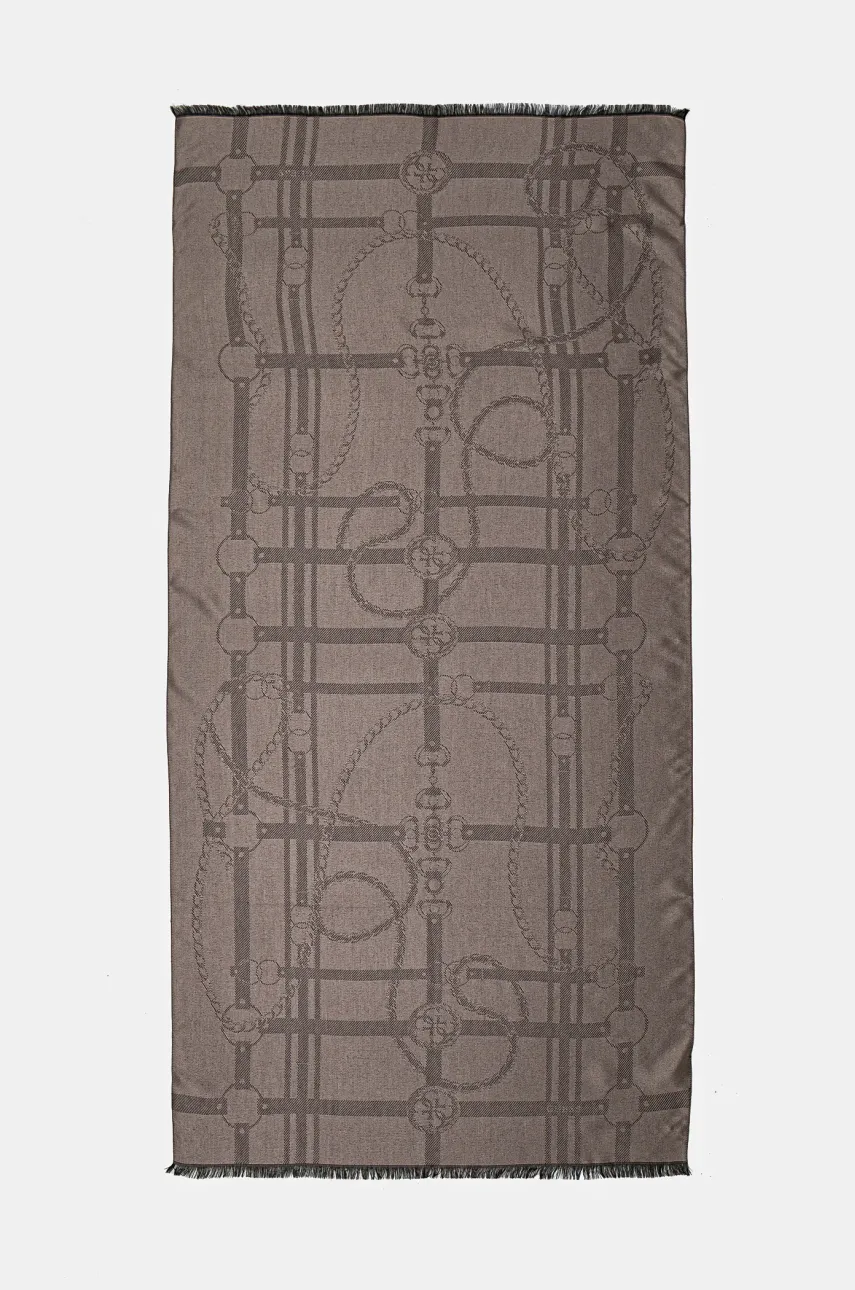 Шарф Guess JACQUARD женский цвет розовый узорный AW5264 VIS03 Шарф Guess JACQUARD женский цвет розовый узорный AW5264 VIS03