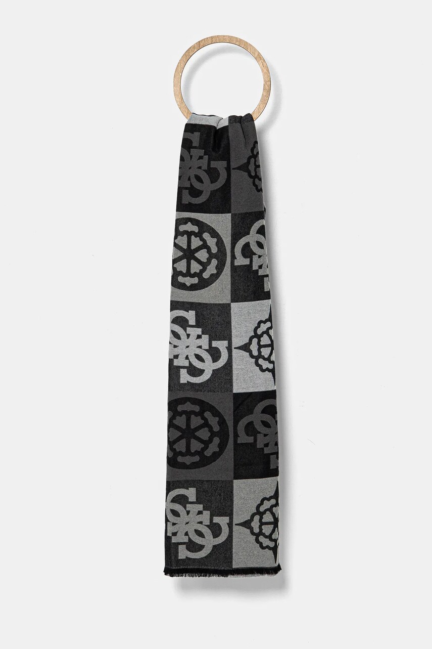 Levně Šátek Guess šedá barva, AW5248 POL03