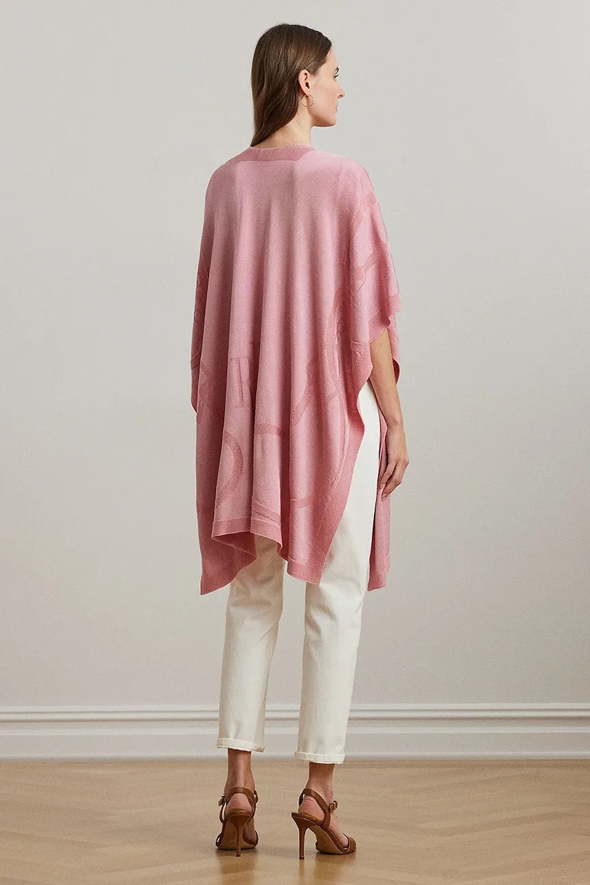 Шарф Lauren Ralph Lauren цвет розовый однотонная 454972537 Шарф Lauren Ralph Lauren цвет розовый однотонная 454972537