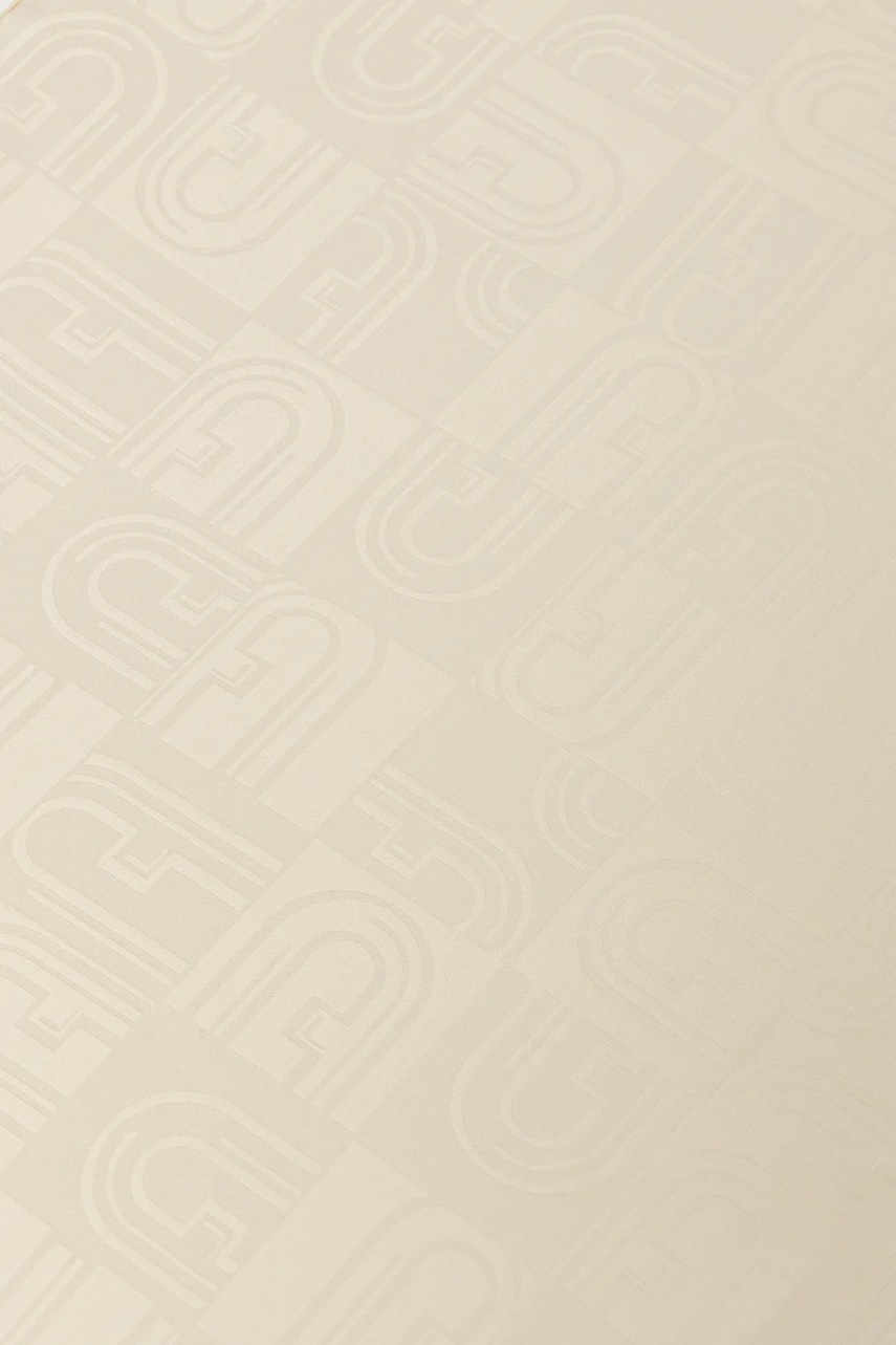 Шелковая шаль Furla цвет бежевый однотонная WT00094.BX3859.PNN004401