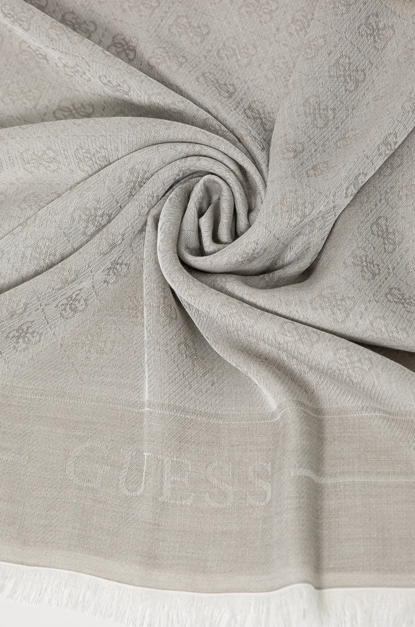 Шарф Guess ZAMIRA женский цвет серый узорный AW5277 MOD03 Шарф Guess ZAMIRA женский цвет серый узорный AW5277 MOD03