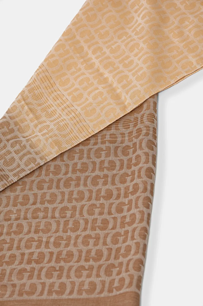 Шарф Guess женский цвет коричневый узорный AW5279 COT03 Шарф Guess женский цвет коричневый узорный AW5279 COT03