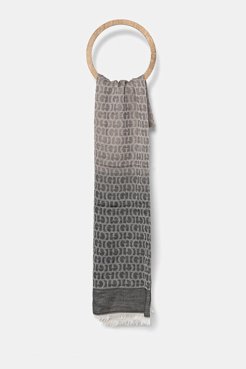 Levně Šála Guess černá barva, AW5279 COT03