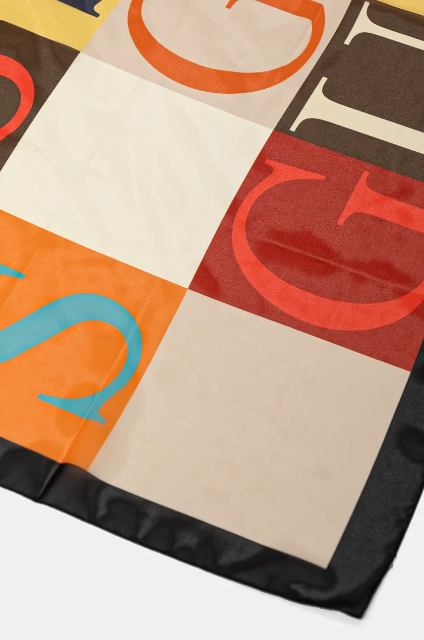 Платок Guess женский цвет коричневый узор AW5295 SIL12 Платок Guess женский цвет коричневый узор AW5295 SIL12