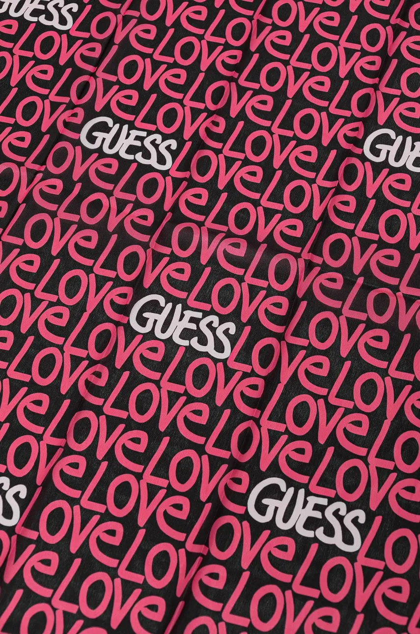 Платок Guess женский цвет чёрный узор AW5299 SIL03 Платок Guess женский цвет чёрный узор AW5299 SIL03