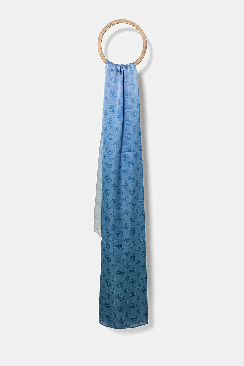Levně Šála Guess CRESIDIA modrá barva, AW5308 POL03