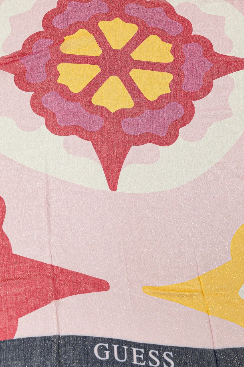 Платок Guess женский цвет розовый узор AW5314 VIS03 Платок Guess женский цвет розовый узор AW5314 VIS03