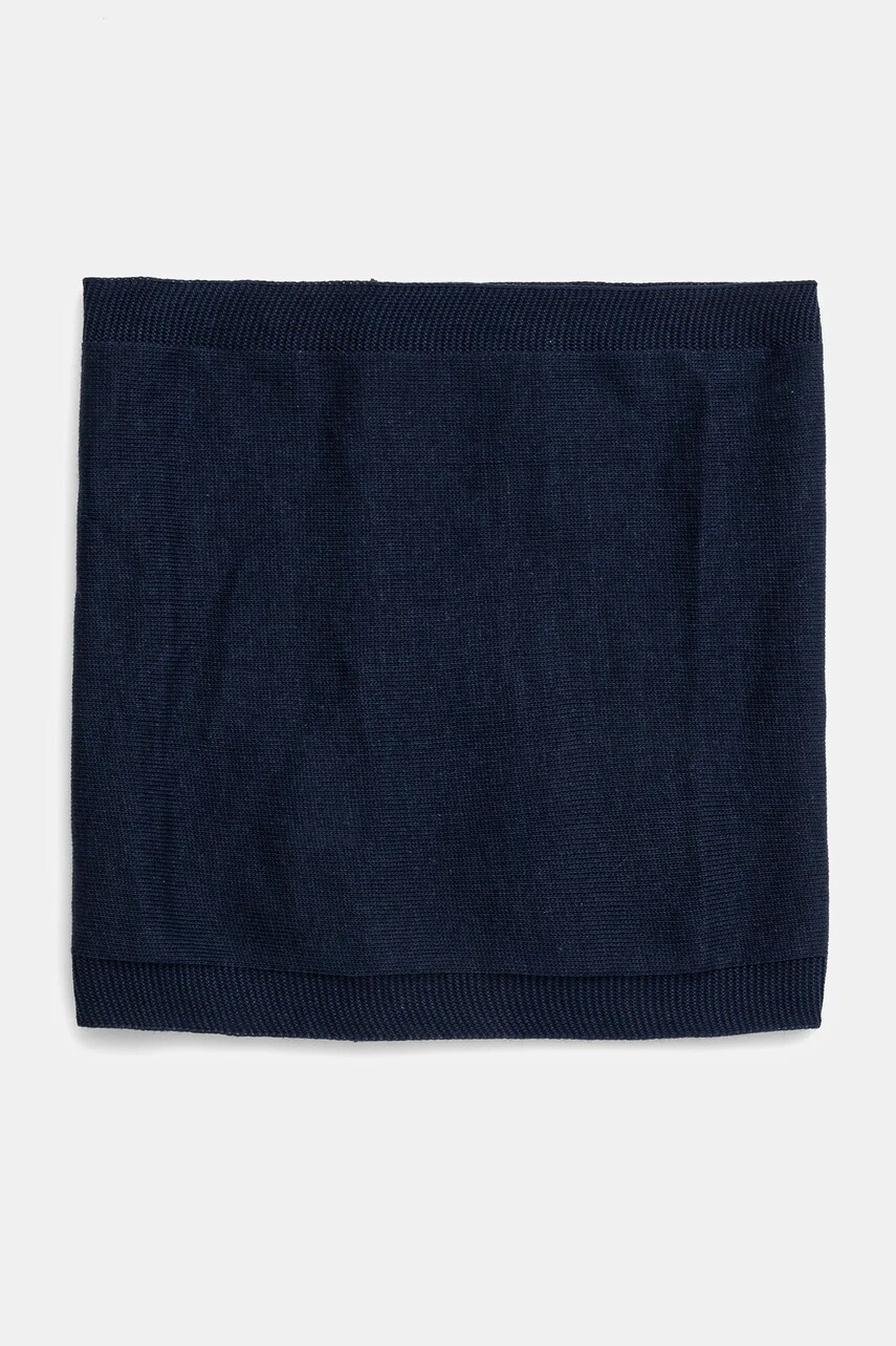 Jamiks fular din bumbac pentru copii JENS culoarea bleumarin, uni, JWH132