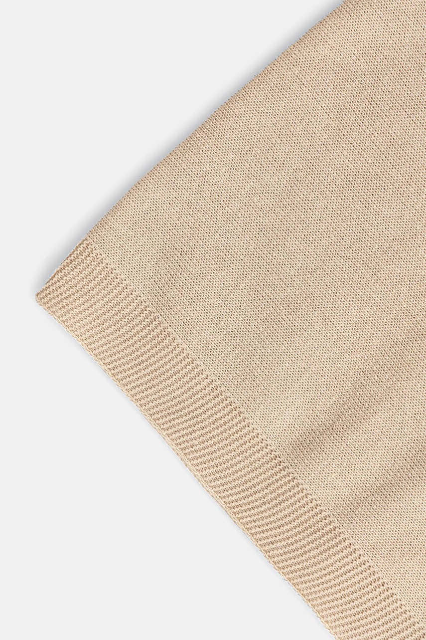 Детский хлопковый снуд Jamiks JENS цвет бежевый однотонный JWH132