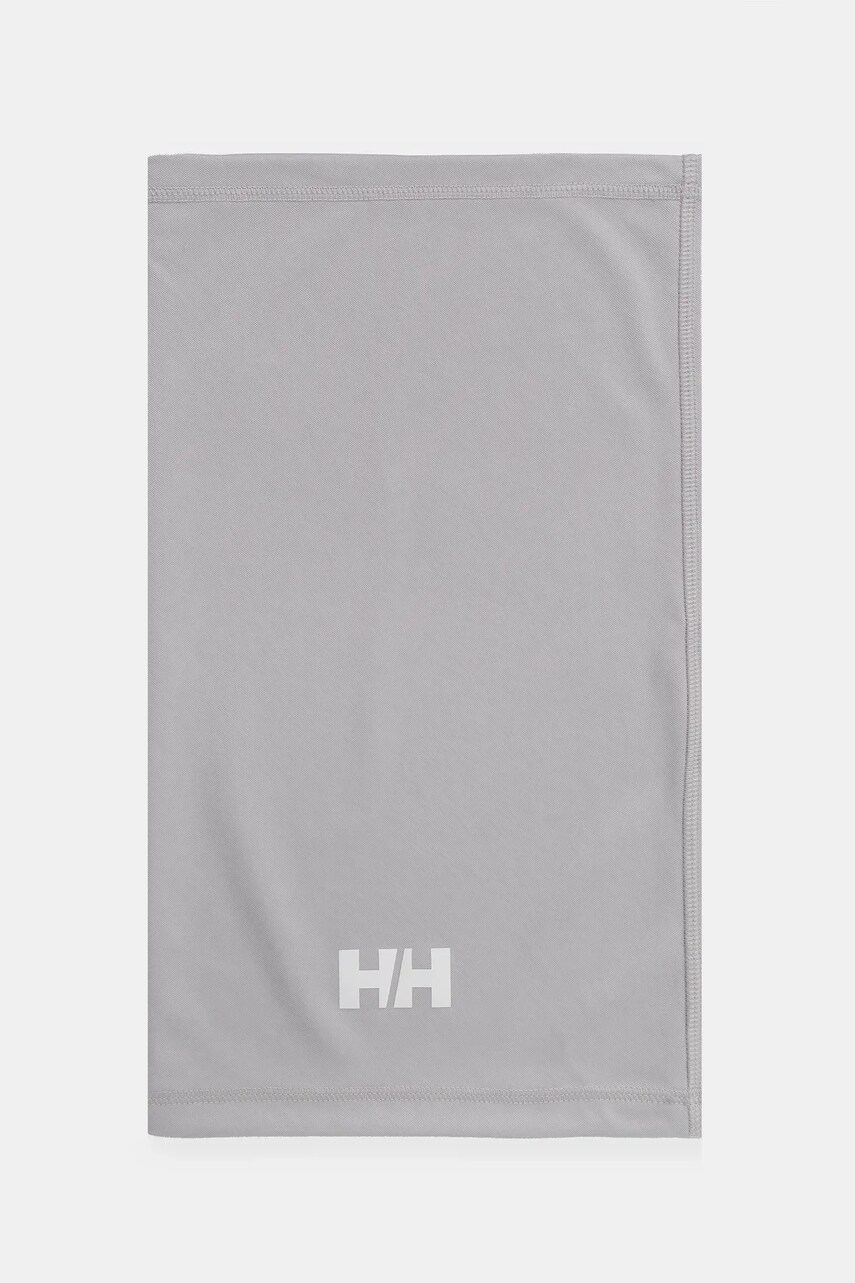 Helly Hansen fular impletit culoarea gri, uni, 67580