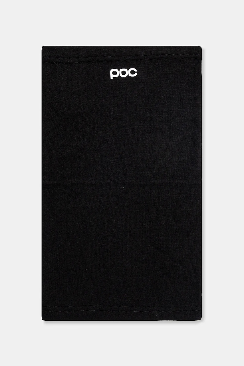 POC fular impletit culoarea negru, cu imprimeu, 64101 - 0 | YEO