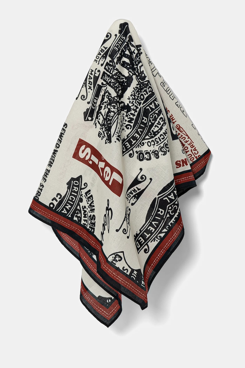 Levi's esarfa din bumbac cu imprimeu, 002GC-0000